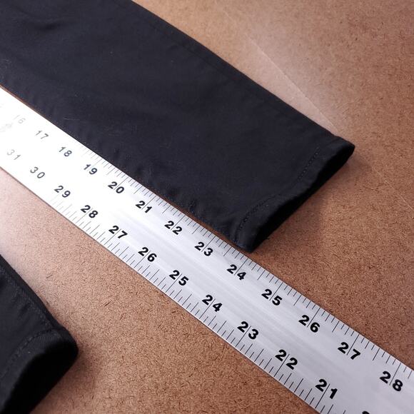 J.Crew 10" High-Rise Toothpick Jeans Womens 25P Black Clean Wash Stretch Minimal - Picture 7 of 12